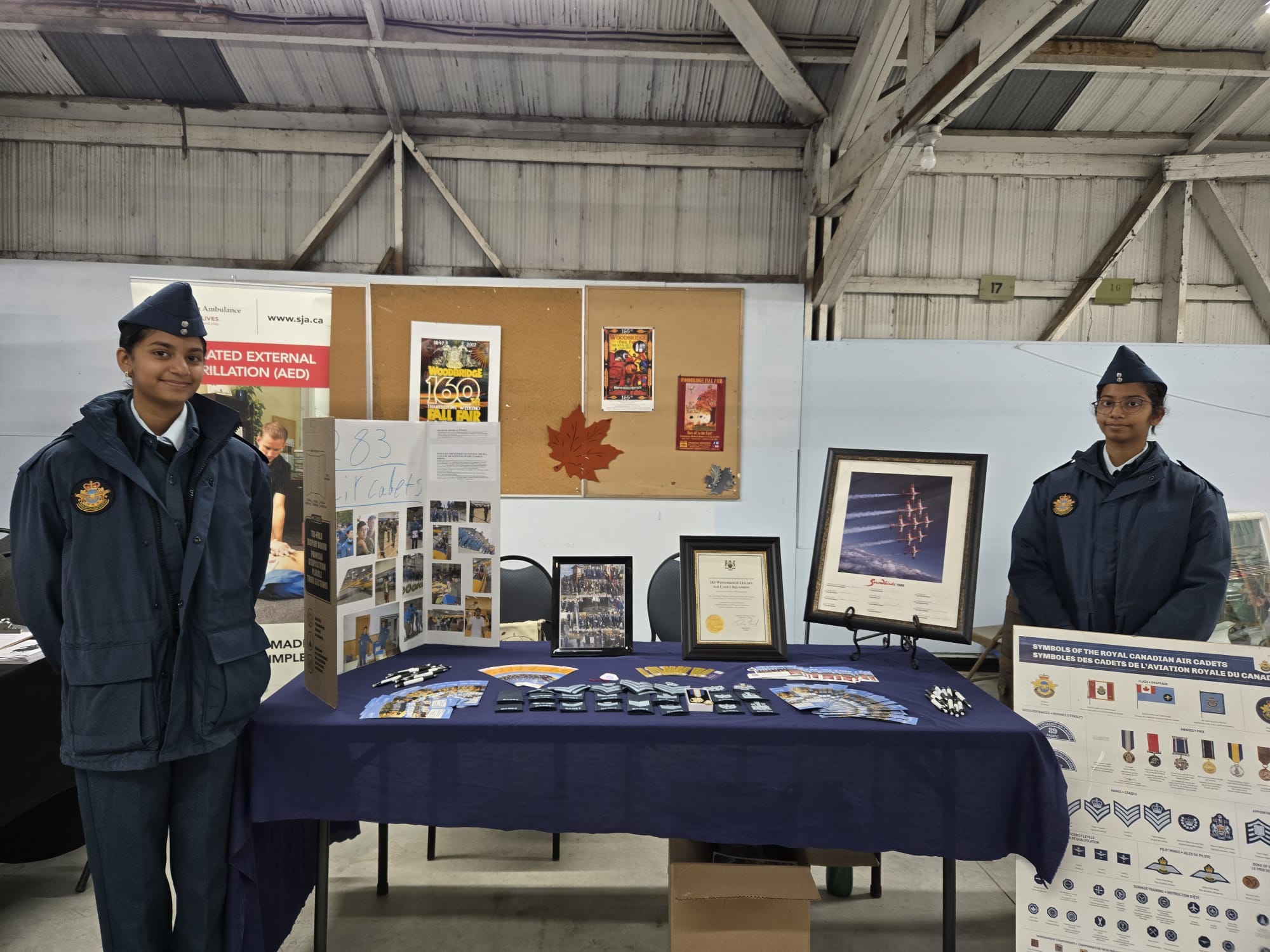 Cadets at Woodbridge Fall Fair