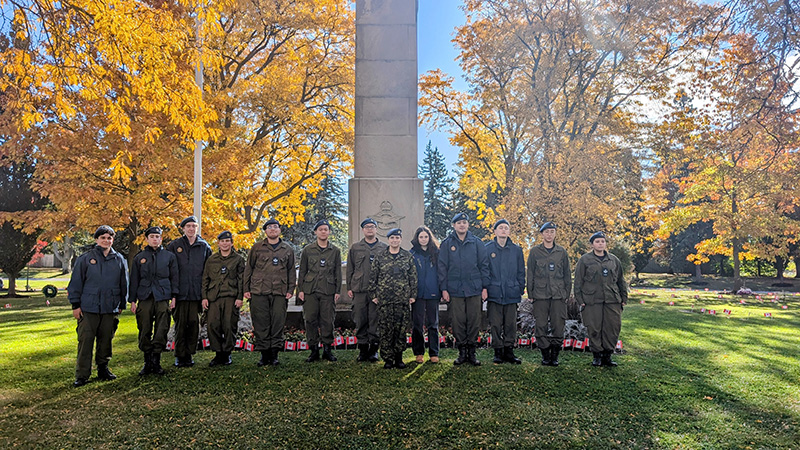 Flag Placement - Beechwood Cemetery