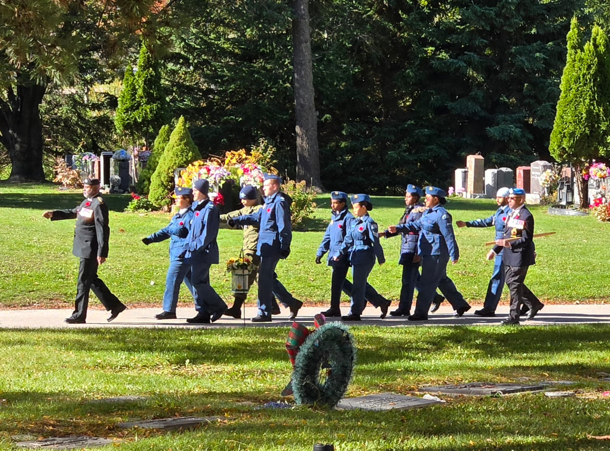 Beechwood Cemetary - Remembrance day ceremony